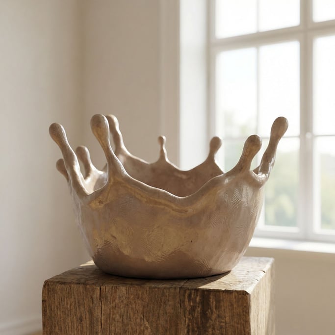 Liquid metal splashing in slow motion, mercury-like substance caught at the moment of impact