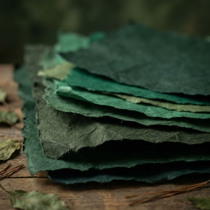 Torn paper edges layered on top of each other, shadows between the layers creating depth (jrh3ncos)