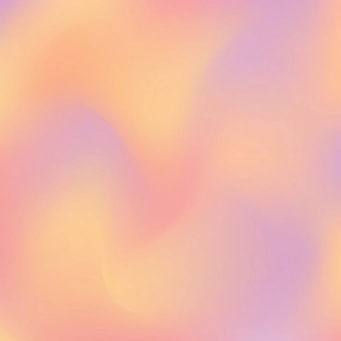 Ultra-smooth mesh gradient, warm peach dissolving into blush pink and lavender