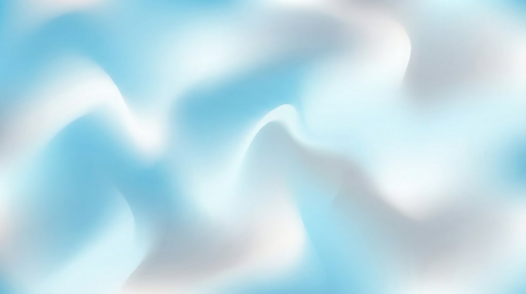 Seamless mesh gradient design, ice blue melting into arctic white and pale silver