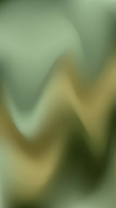 Smooth mesh gradient blending soft sage green into warm olive and deep moss