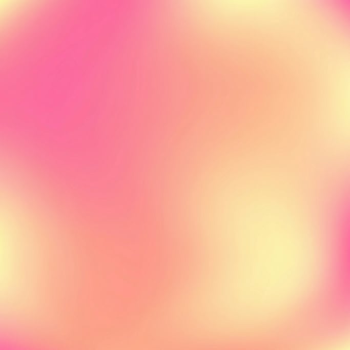 Abstract digital art, seamless mesh gradient with bright flamingo pink melting into warm peach then