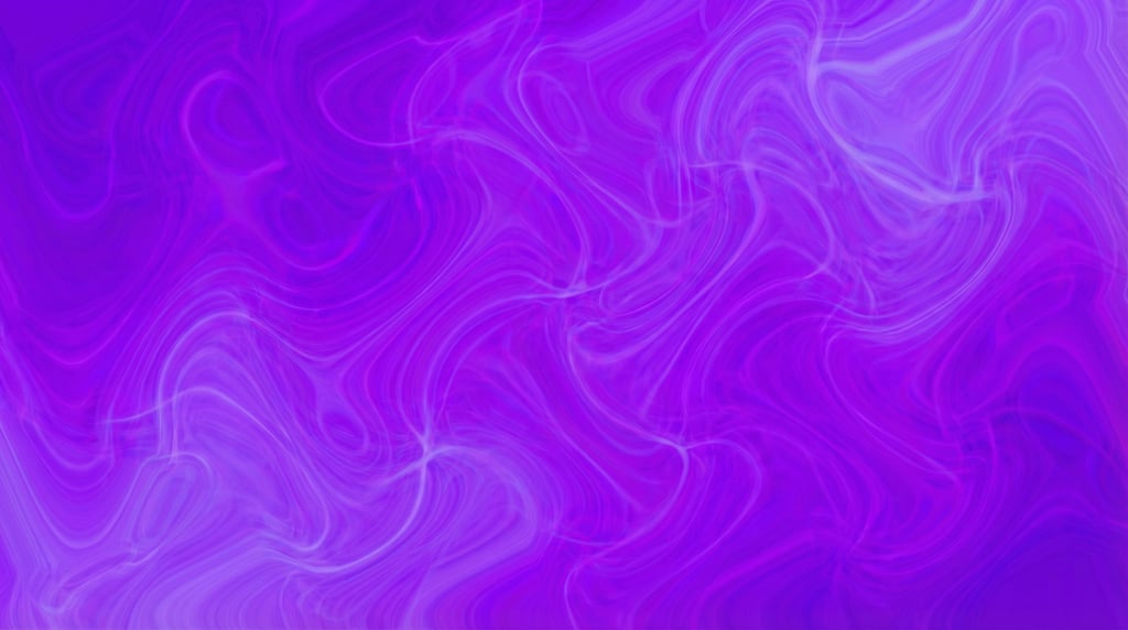 Flowing mesh gradient design, vivid iris purple blending into bright violet and electric lavender