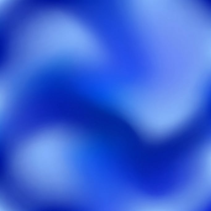 Mesh gradient digital art, rich sapphire blue blending with bright cobalt and soft cornflower