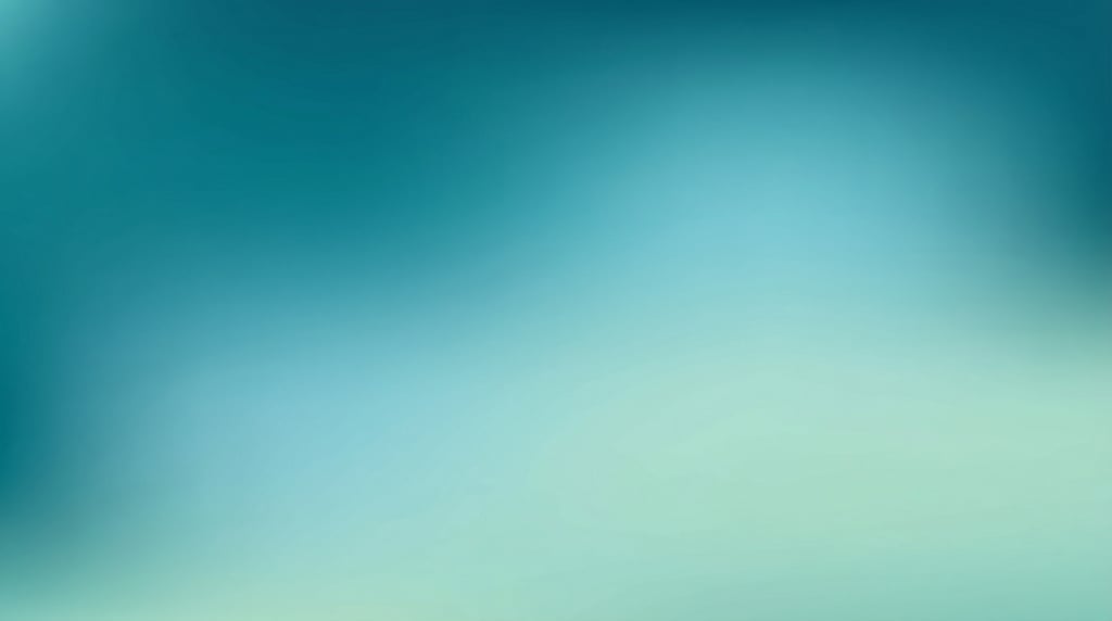 Abstract digital art, seamless mesh gradient with arctic teal melting into cool aqua then transition