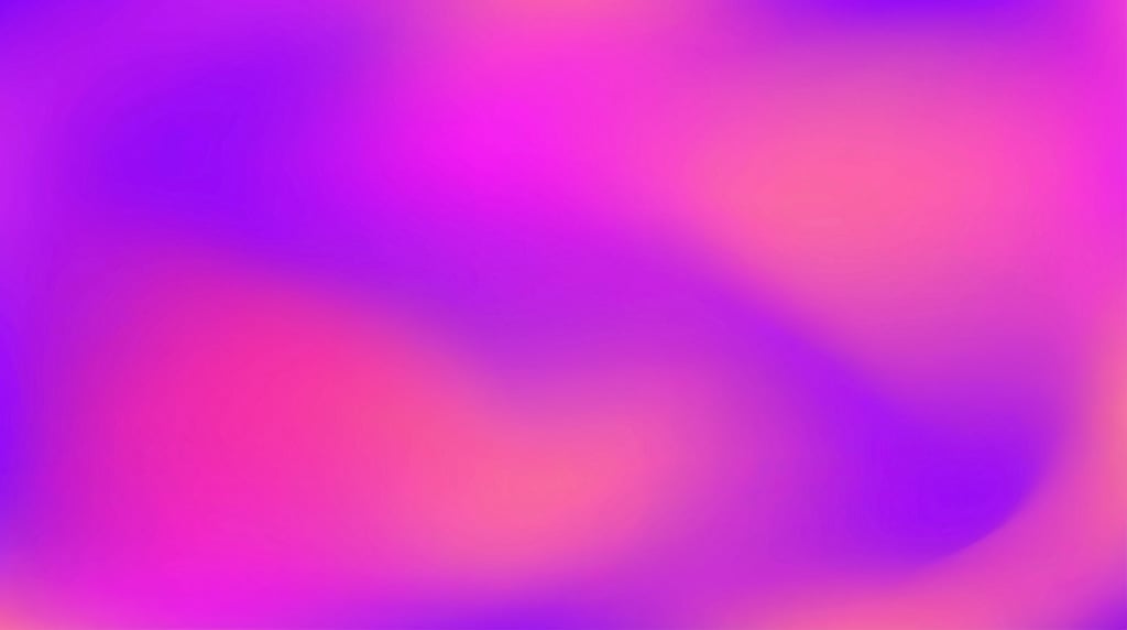 Smooth mesh gradient blending electric violet into bright fuchsia and warm pink