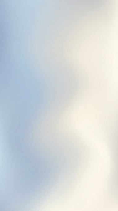 Ultra-smooth mesh gradient, cool moonstone blue dissolving into pale silver and warm pearl white