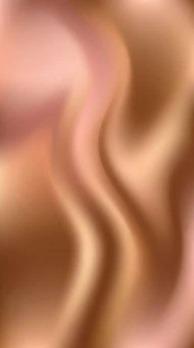 Seamless mesh gradient design, warm rose gold melting into soft copper and rich bronze