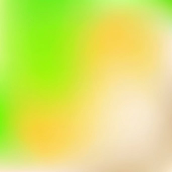 Ultra-smooth mesh gradient, bright lime green dissolving into warm yellow and soft cream