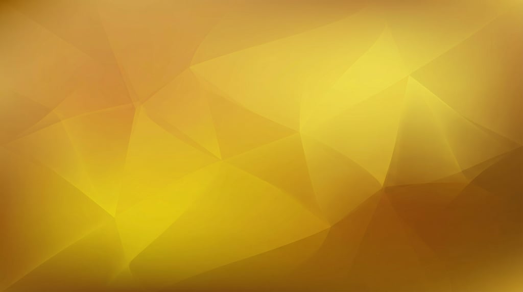 Digital mesh gradient, warm golden rod fading smoothly into bright mustard and then into deep ochre