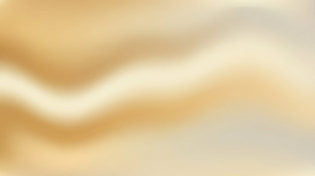 Ultra-smooth mesh gradient, warm biscuit dissolving into soft vanilla and pale cream