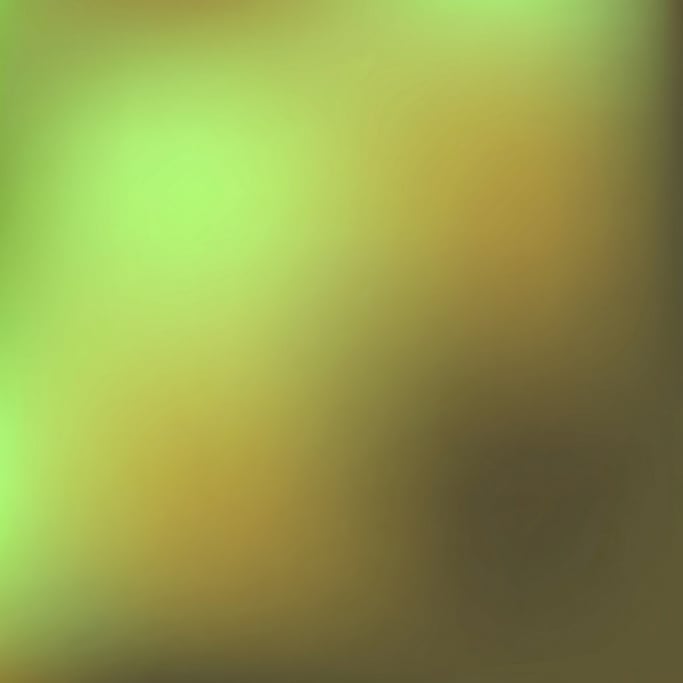 Smooth mesh gradient blending bright peridot green into warm olive gold and deep khaki