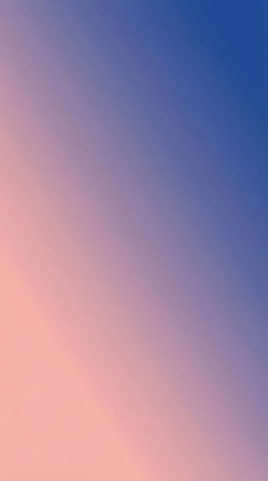 Clean sharp gradient, diagonal sweep from warm blush pink to cool cobalt