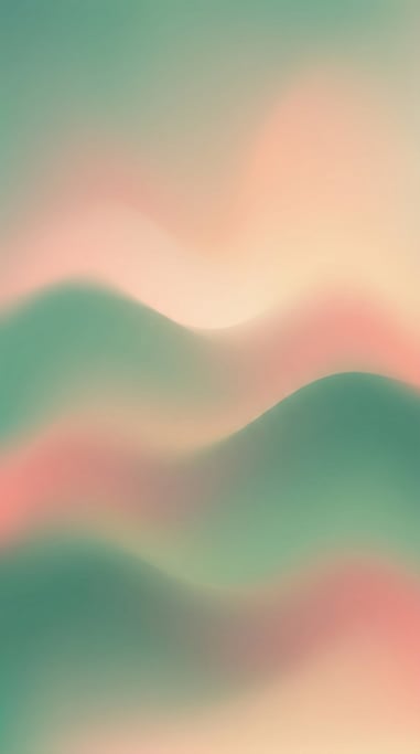Atmospheric dreamy gradient landscape