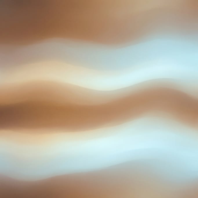 Contemplative gradient landscape abstract