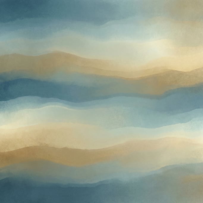 Contemplative gradient landscape