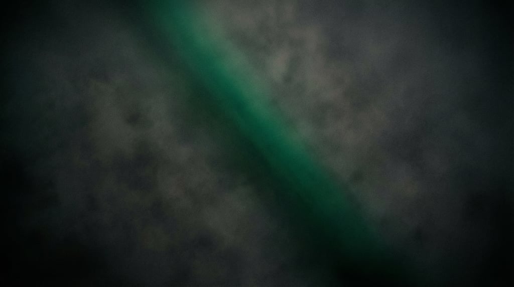Dark grainy gradient abstract, charcoal background with a single diagonal streak of deep emerald gre