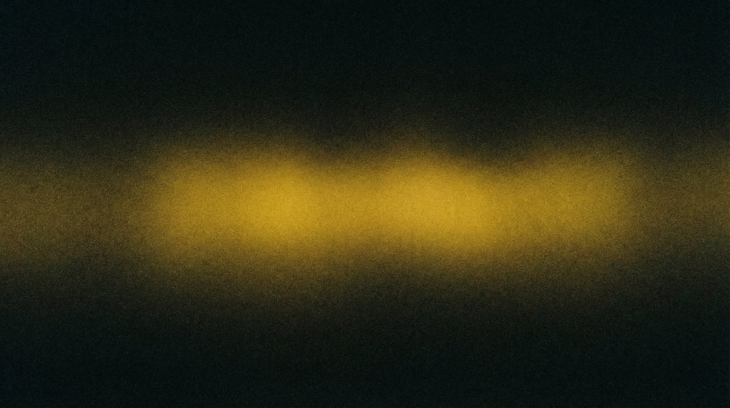 Dark grainy gradient, near-black canvas with a soft horizontal bloom of warm sunflower gold across t