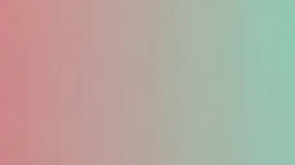 Clean vector gradient, horizontal sweep from warm dusty rose on left to cool seafoam on right