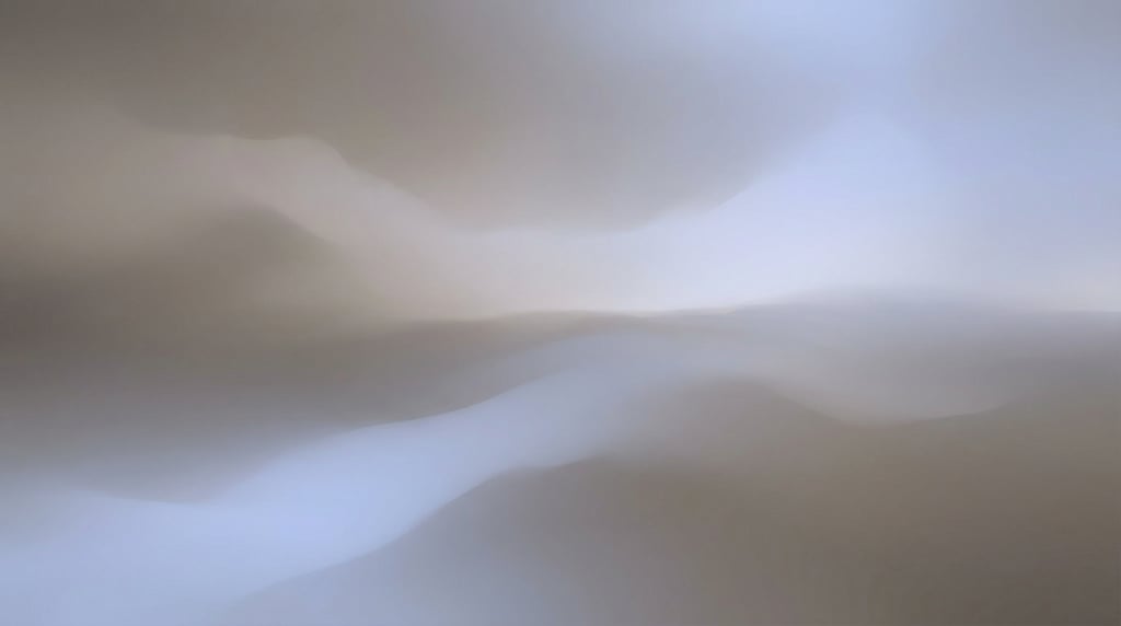 Atmospheric dreamy gradient landscape