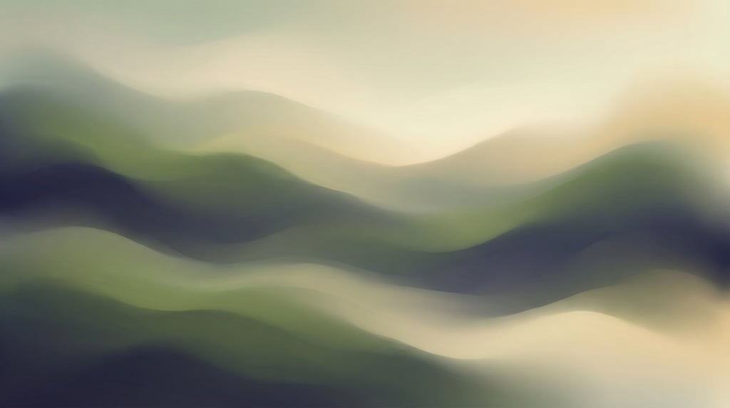 Contemplative gradient color field