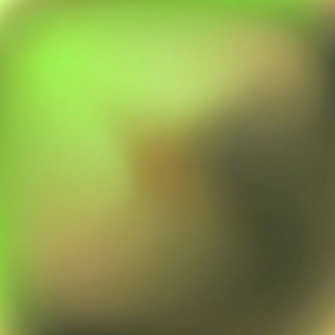 Abstract digital art, seamless mesh gradient with bright peridot green melting into warm olive then