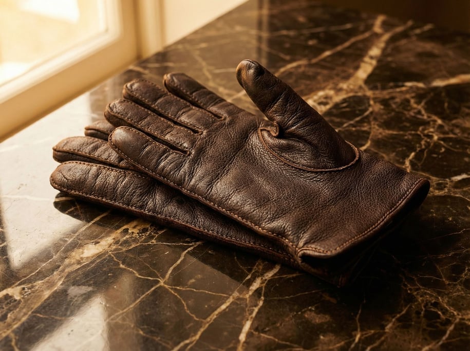 One laid over the other