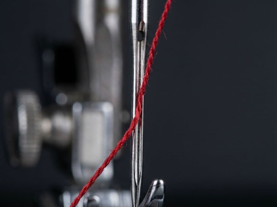 Chrome needle surface