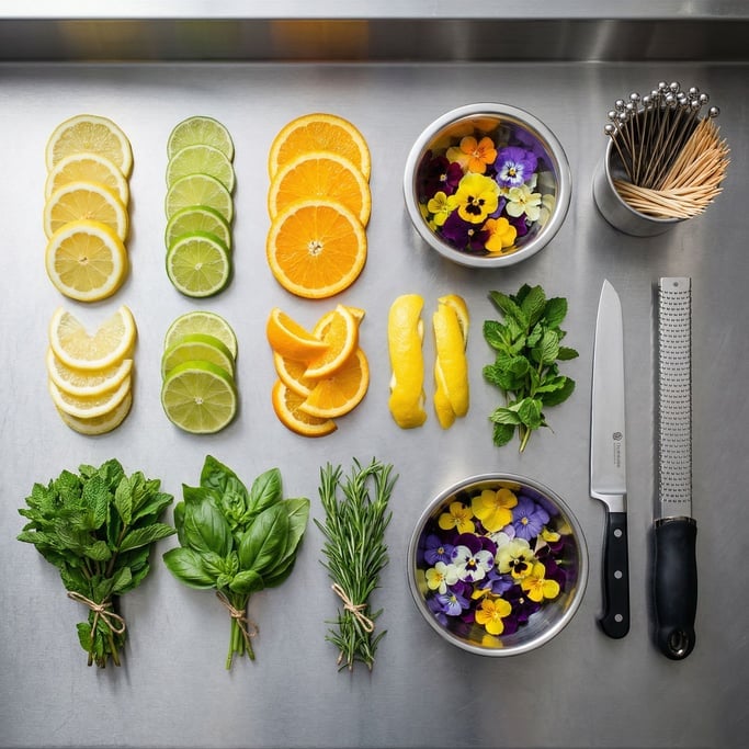 Stainless steel work surface