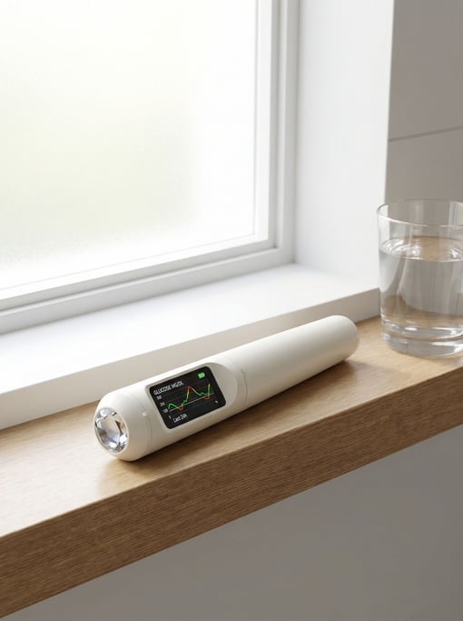 Flooded with bright natural light from a frosted bathroom window