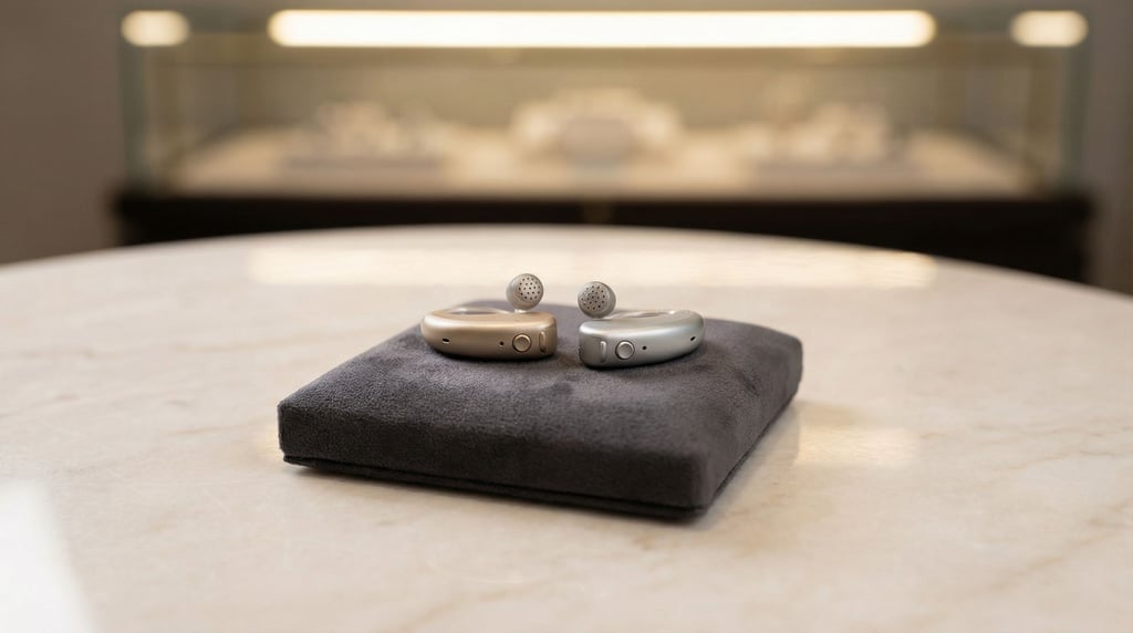 A concept pair of hearing aids in ultra-compact behind-the-ear form