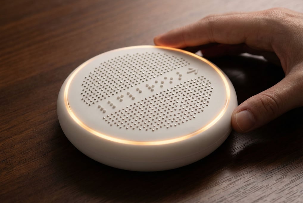 A concept tactile navigation device for the visually impaired