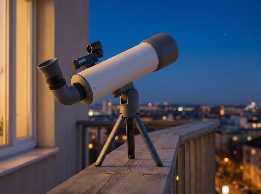 A concept compact telescope for urban astronomy