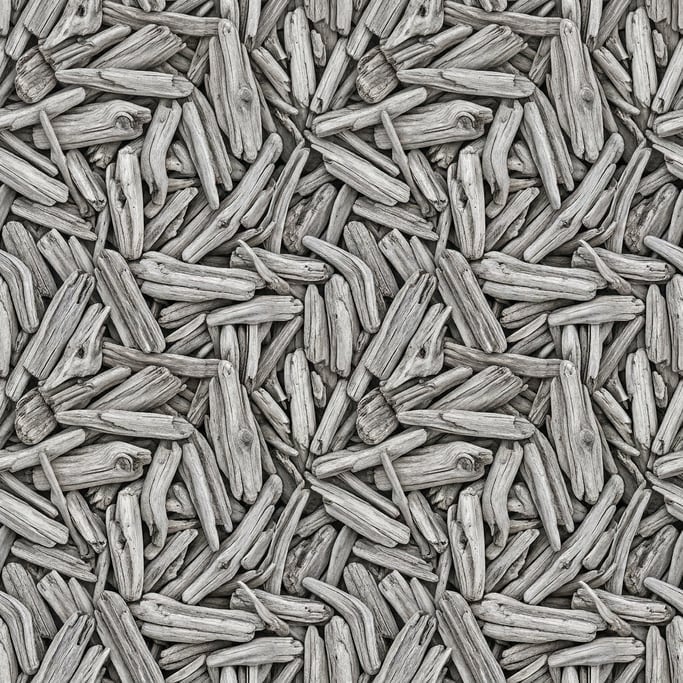 Seamless tileable texture of driftwood