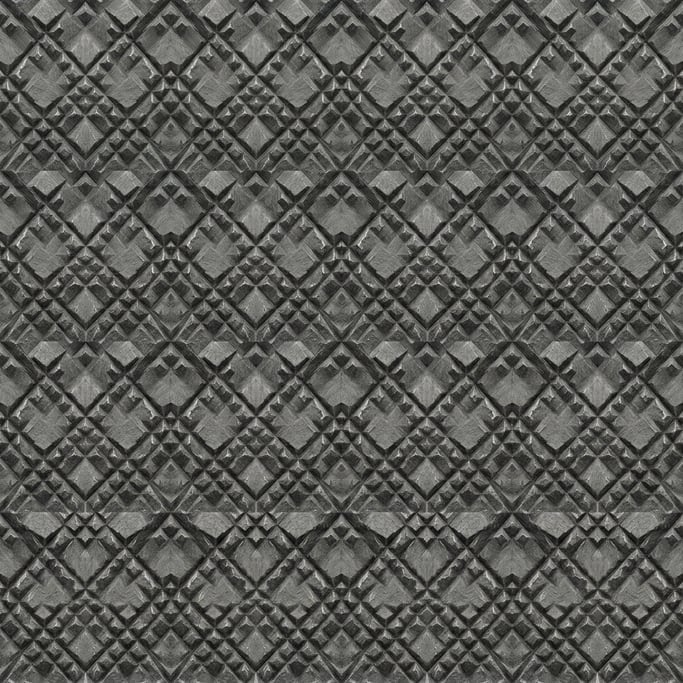Seamless tileable texture of knurled metal