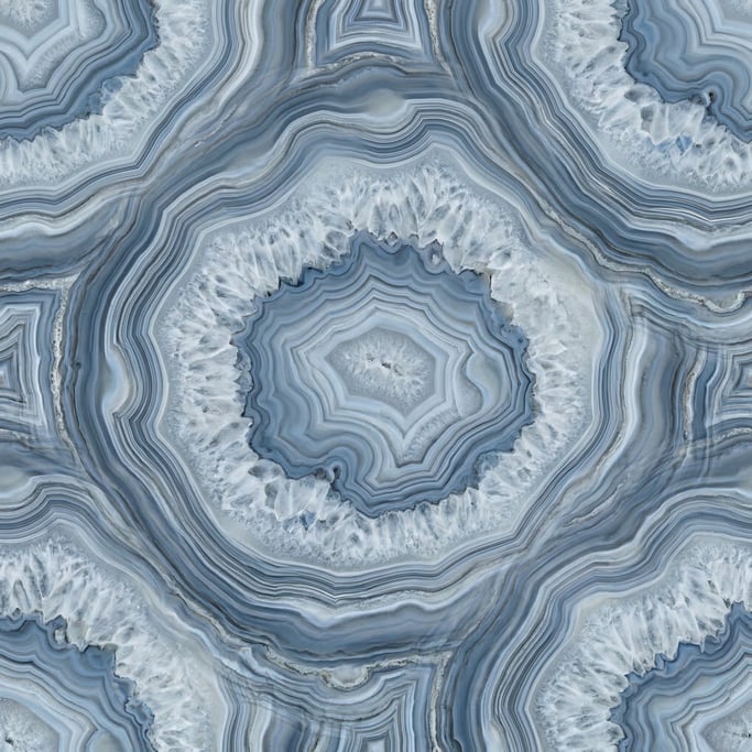 Seamless tileable texture of polished agate cross-section