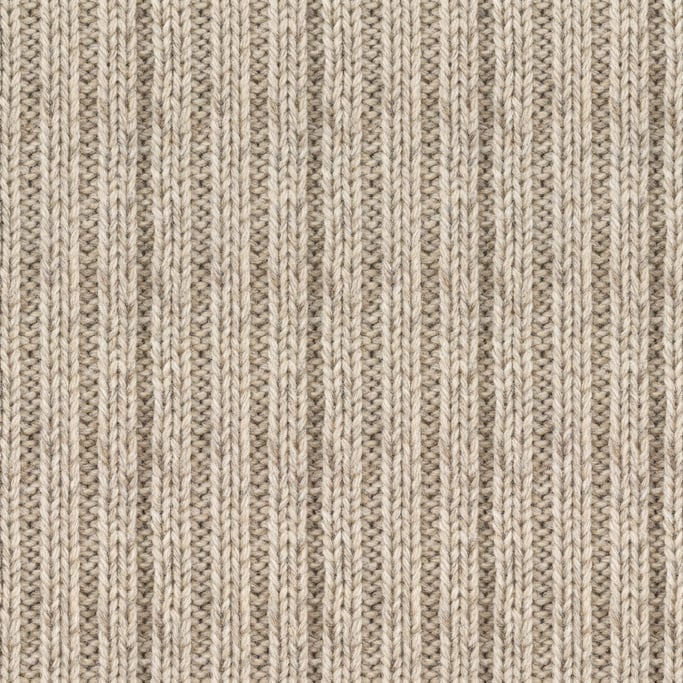 Seamless tileable texture of fisherman rib knit