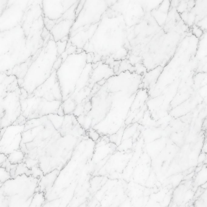 Seamless tileable texture of Carrara marble, white marble with fine grey veining