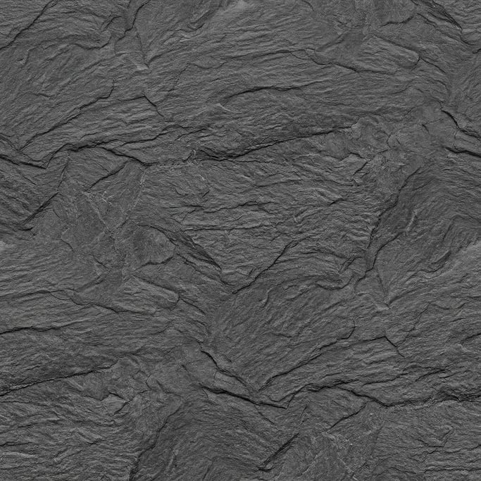 Seamless tileable texture of slate in charcoal grey