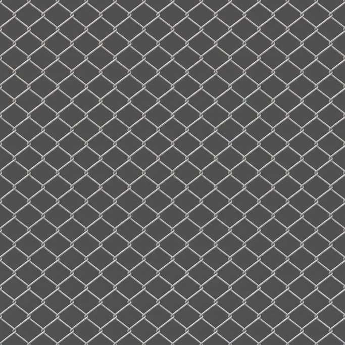 Seamless tileable texture of chain link fence
