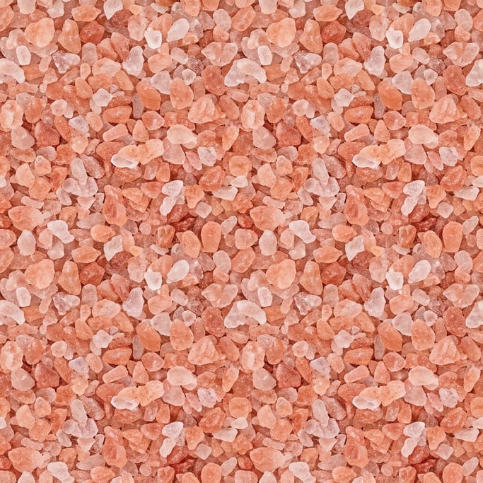 Seamless tileable texture of himalayan pink salt
