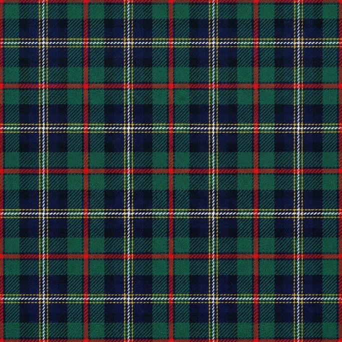 Seamless tileable texture of tartan plaid