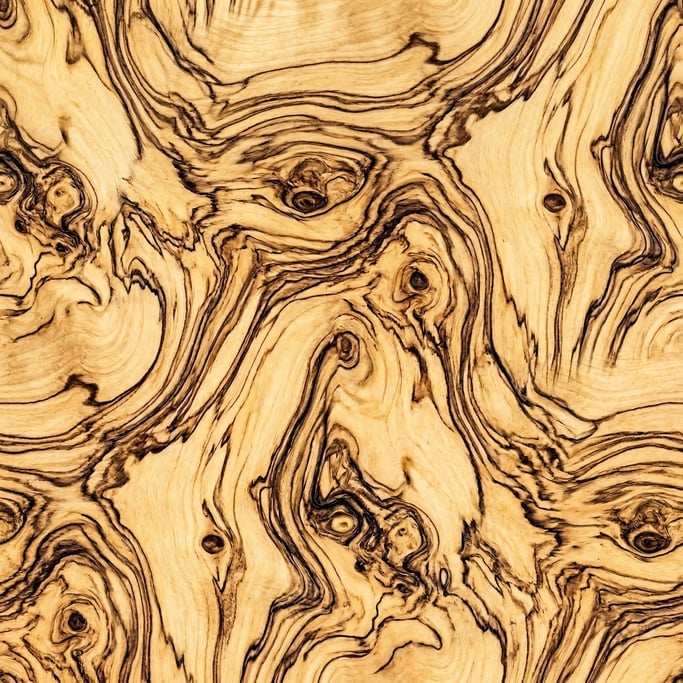 Seamless tileable texture of olive wood
