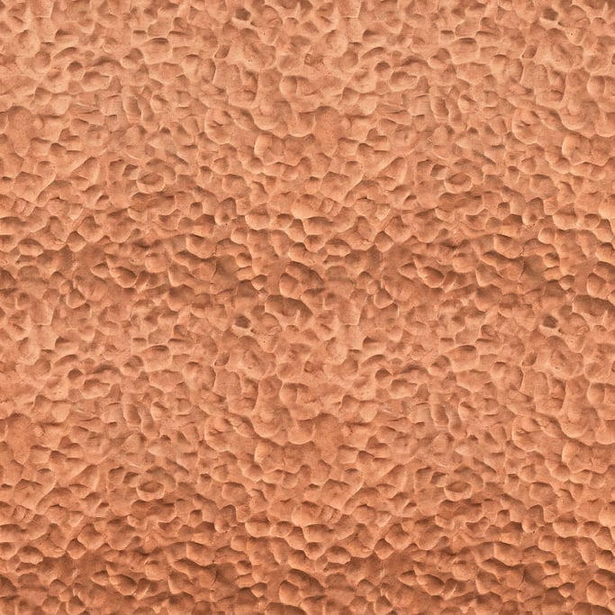 Seamless tileable texture of hammered copper
