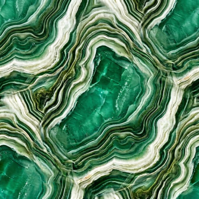 Seamless tileable texture of green onyx