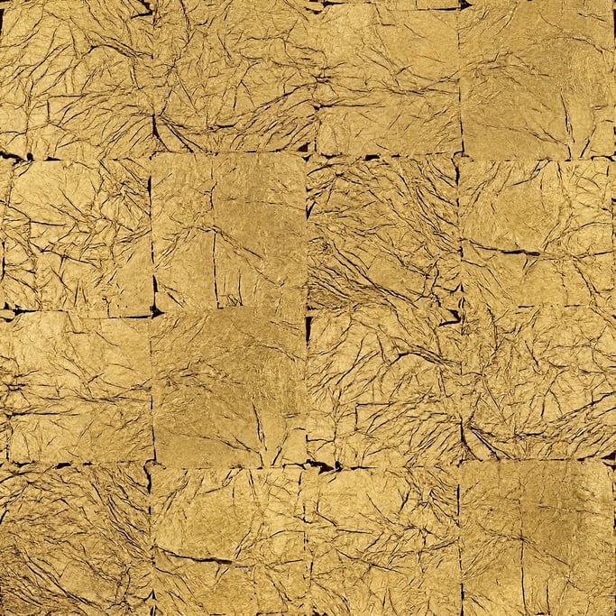 Seamless tileable texture of gold leaf