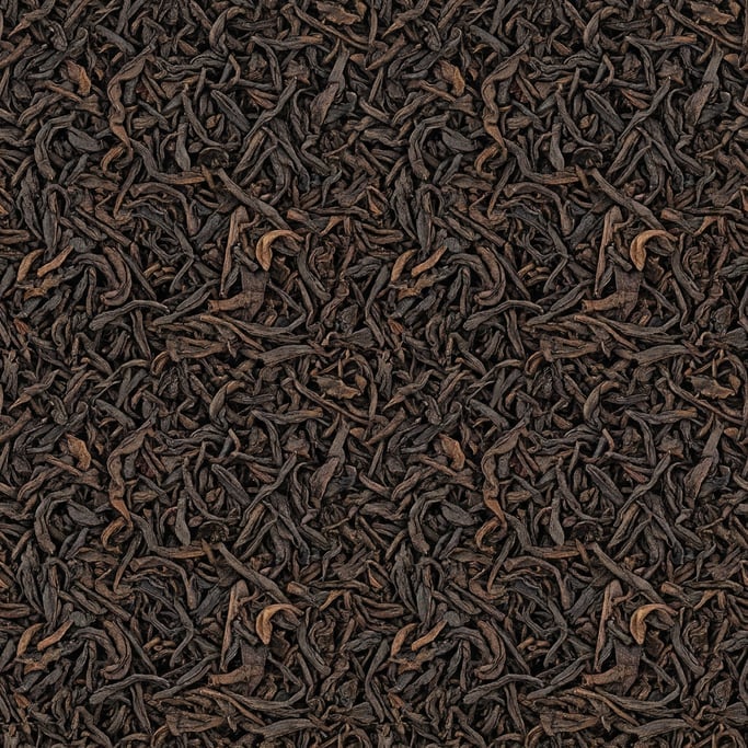 Seamless tileable texture of dried tea leaves