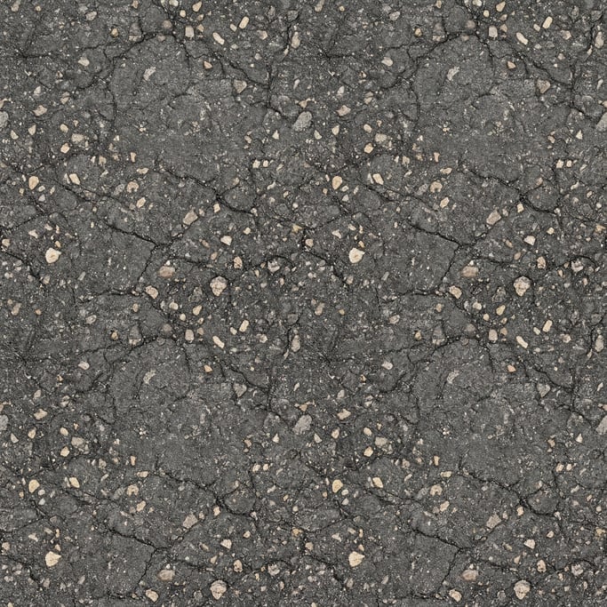 Seamless tileable texture of aged asphalt