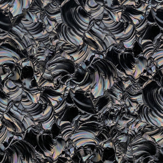 Seamless tileable texture of obsidian