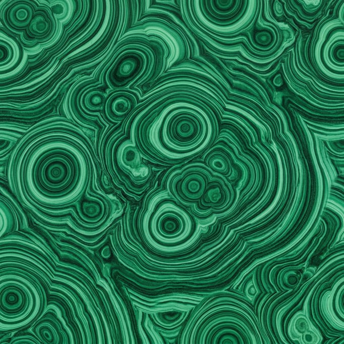 Seamless tileable texture of malachite